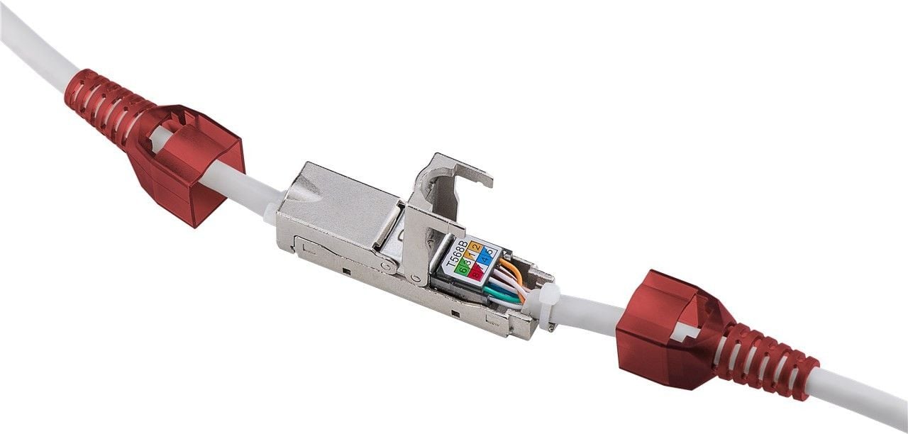 Accoppiatore Inline Toolless Schermato Cat.6 TECHLY PROFESSIONAL - immagine 2
