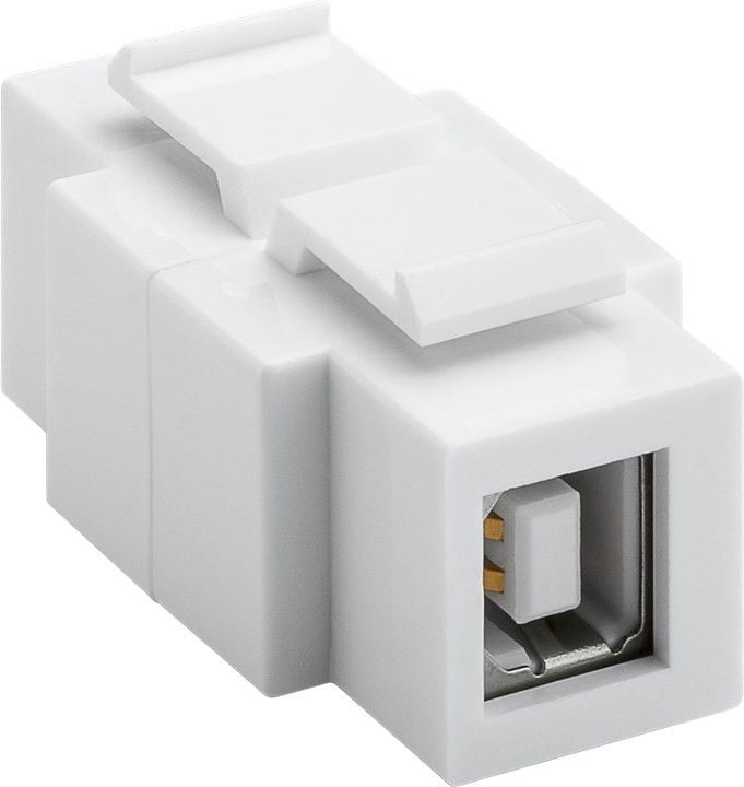 Adattatore Keystone USB2.0 A/B Installabile in Entrambi i Lati GOOBAY - immagine 2