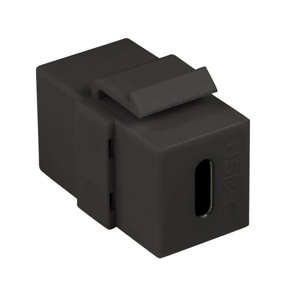 Connettore Keystone USB-C™ F/F 17,2 mm Nero LOGILINK - immagine 2