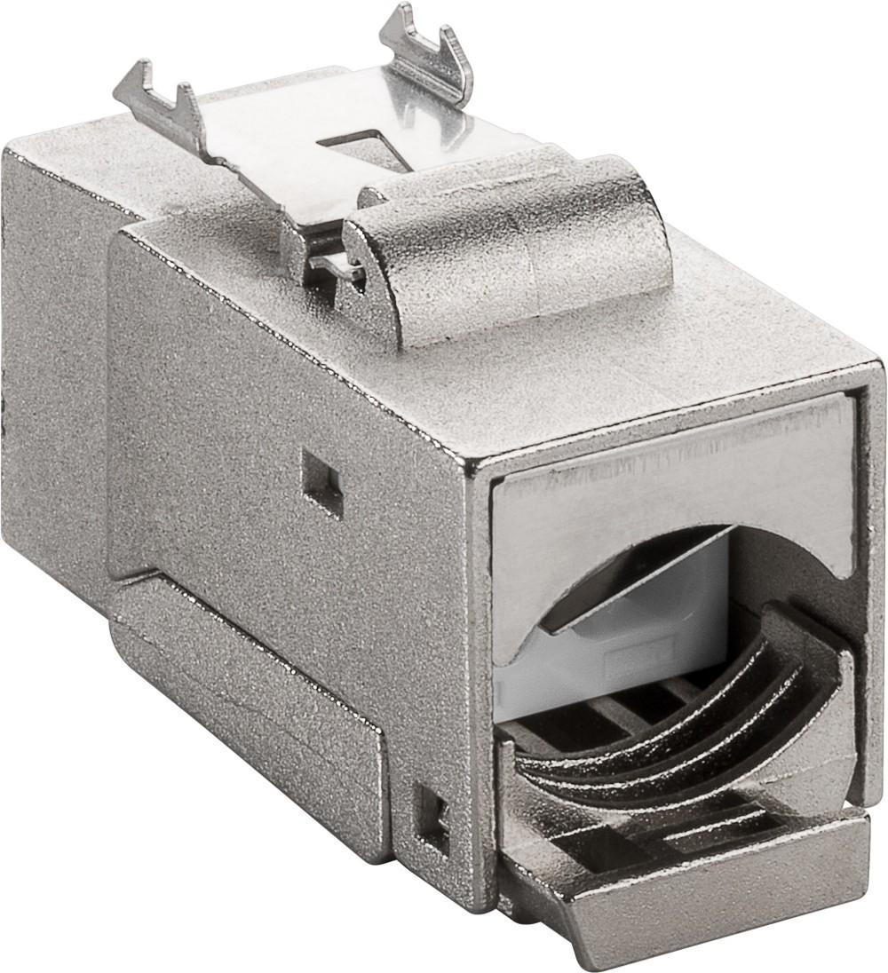 Frutto Keystone RJ45 Cat6 STP Schermato 250MHz SNAP-IN GOOBAY - immagine 2