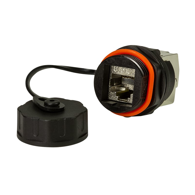 Accoppiatore RJ45 Cat.6A Schermato IP68 toolless LOGILINK - immagine 2
