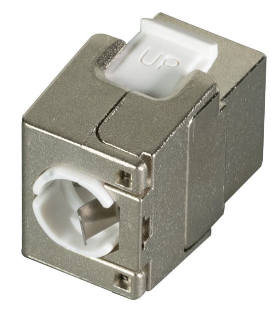Frutto Keystone RJ45 Cat.6A STP AWG22-26 Short Body OEM - immagine 2