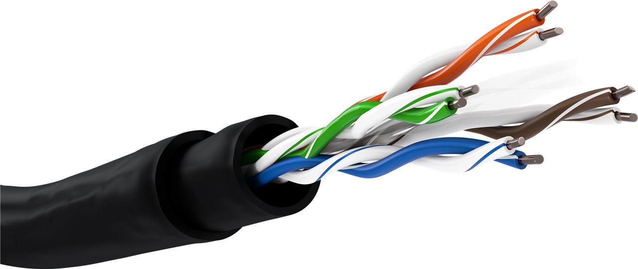 Kit Matassa U/UTP Cavo Cat.6 CCA Rigido 305m Fascette e Plug RJ45 GOOBAY - immagine 2