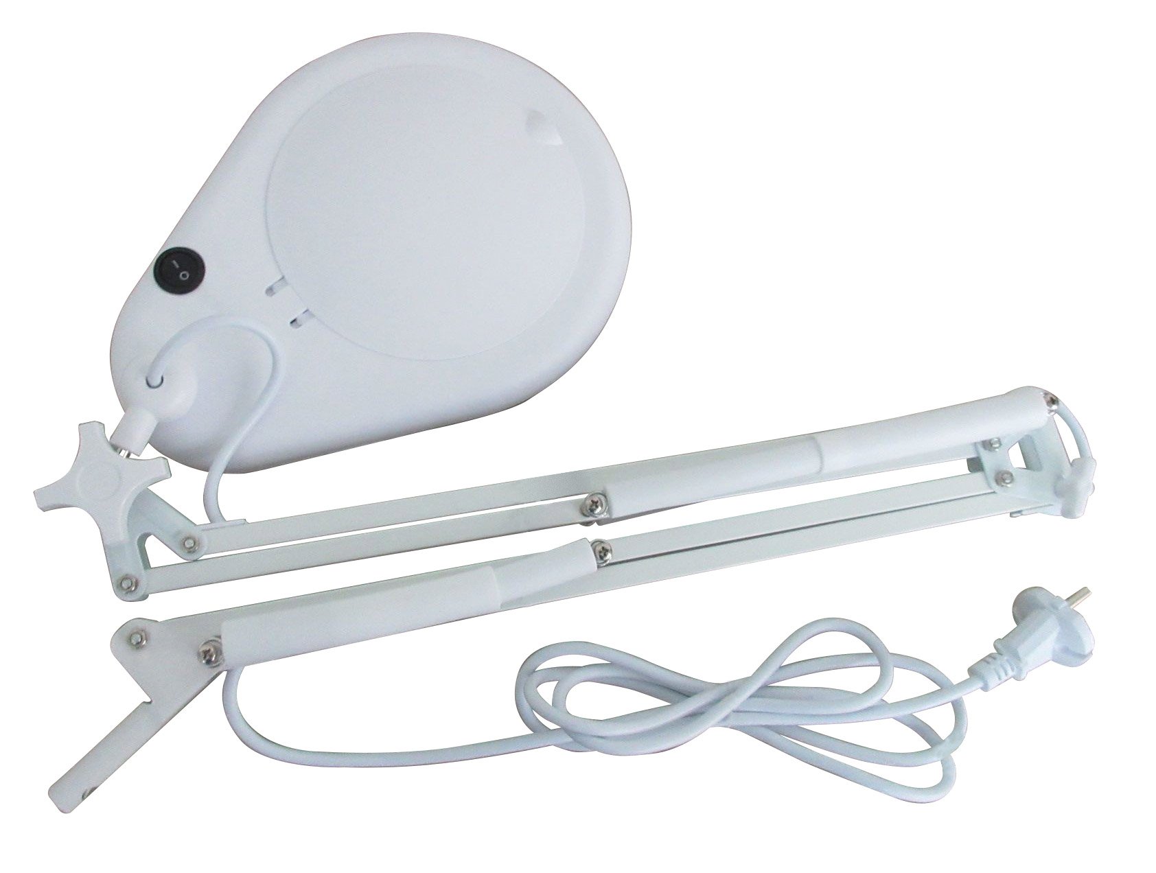 Lente d'ingrandimento con lampada e morsetto TECHLY - immagine 2