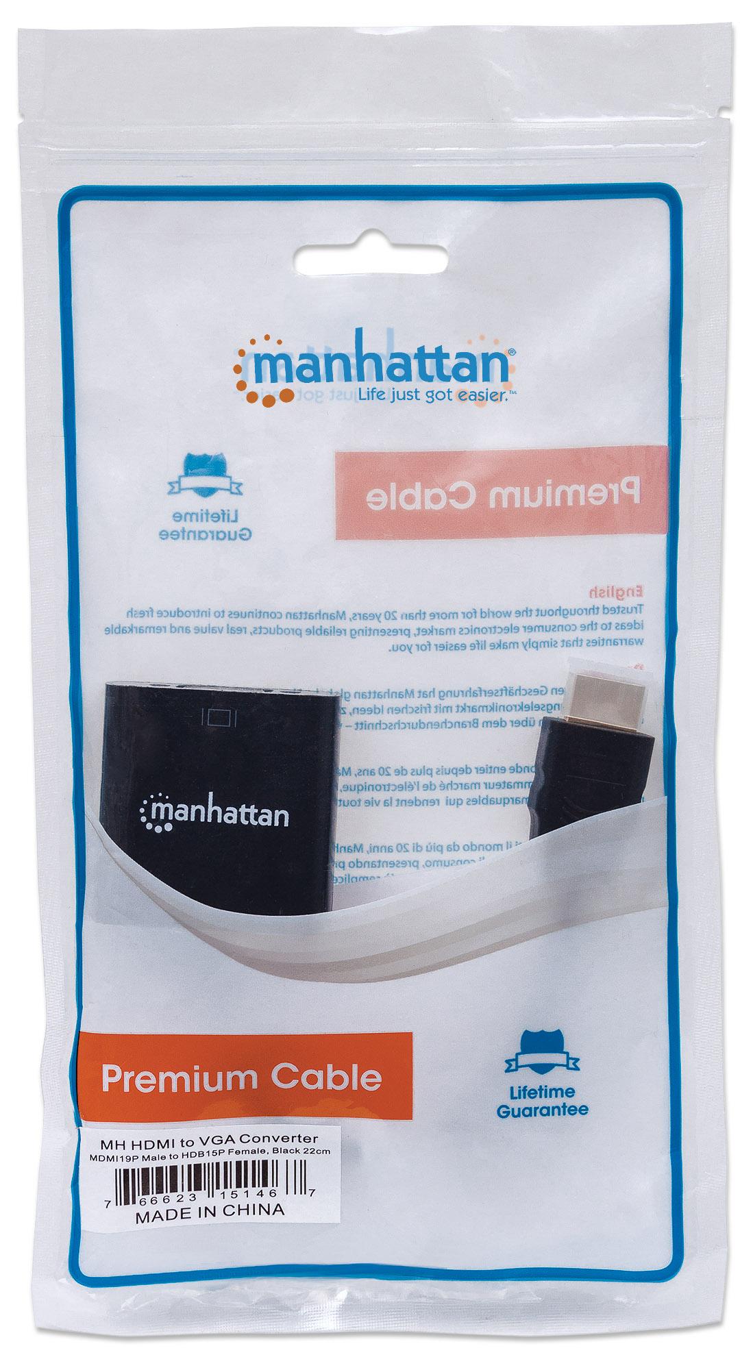 Convertitore da HDMI a VGA MANHATTAN - immagine 2