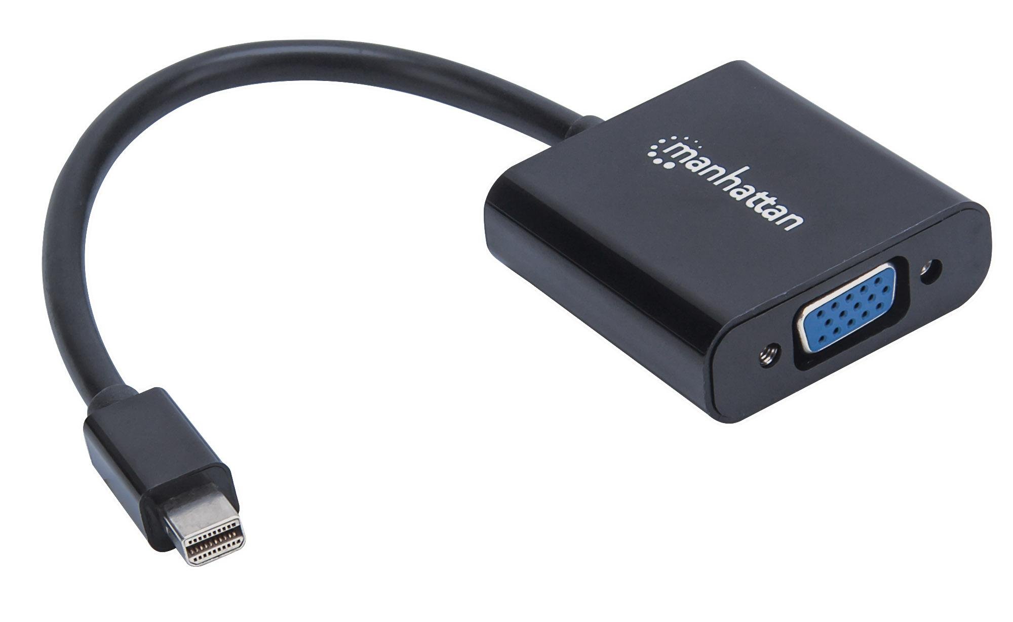 Adattatore Mini DisplayPort (Thunderbolt) a VGA Attivo MANHATTAN - immagine 2