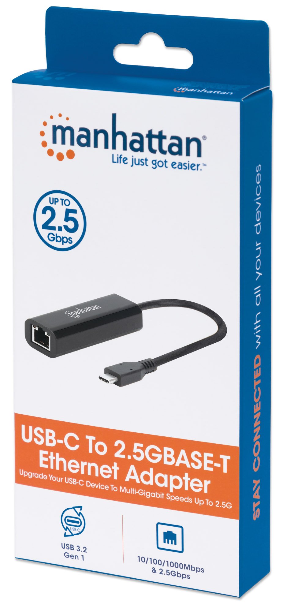 Adattatore di Rete USB-C™ a 2.5GBASE-T MANHATTAN - immagine 2