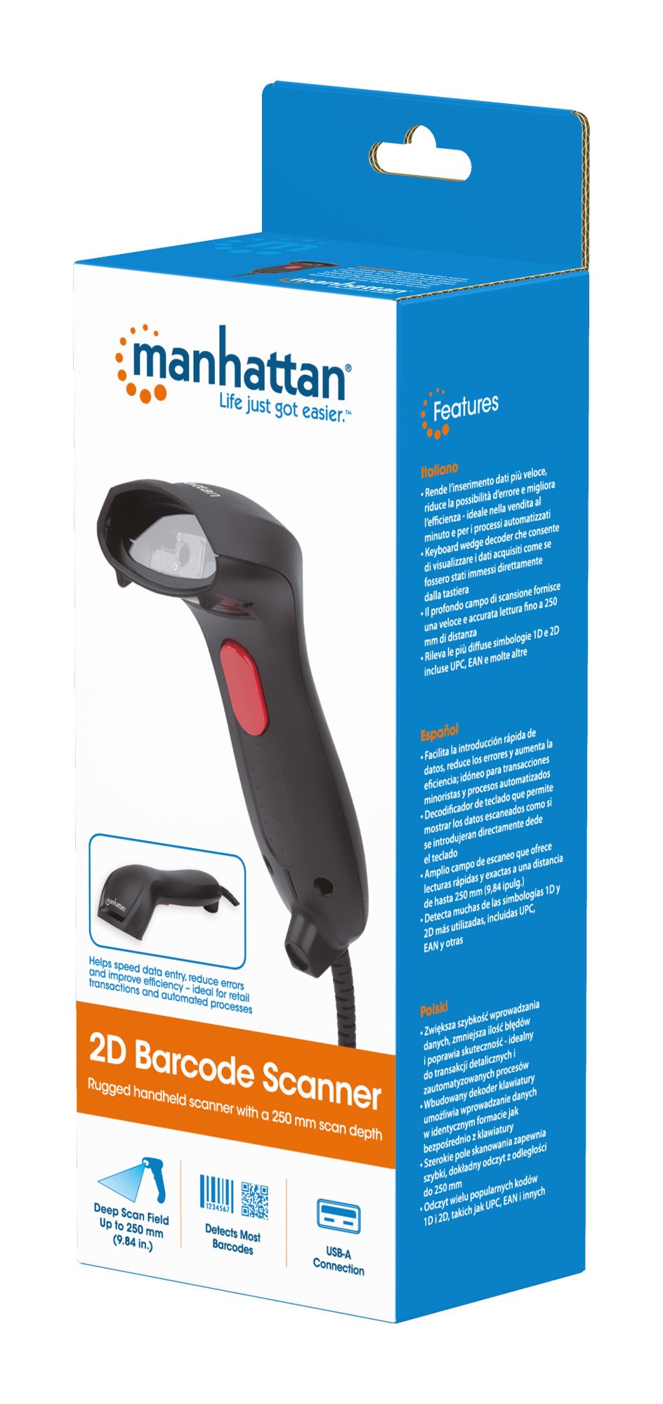 Barcode Scanner 2D MANHATTAN - immagine 2