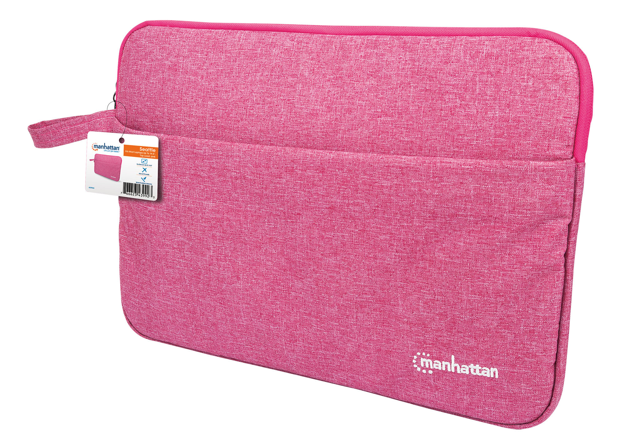 Custodia per Notebook 14.5'' Seattle Rosa MANHATTAN - immagine 2
