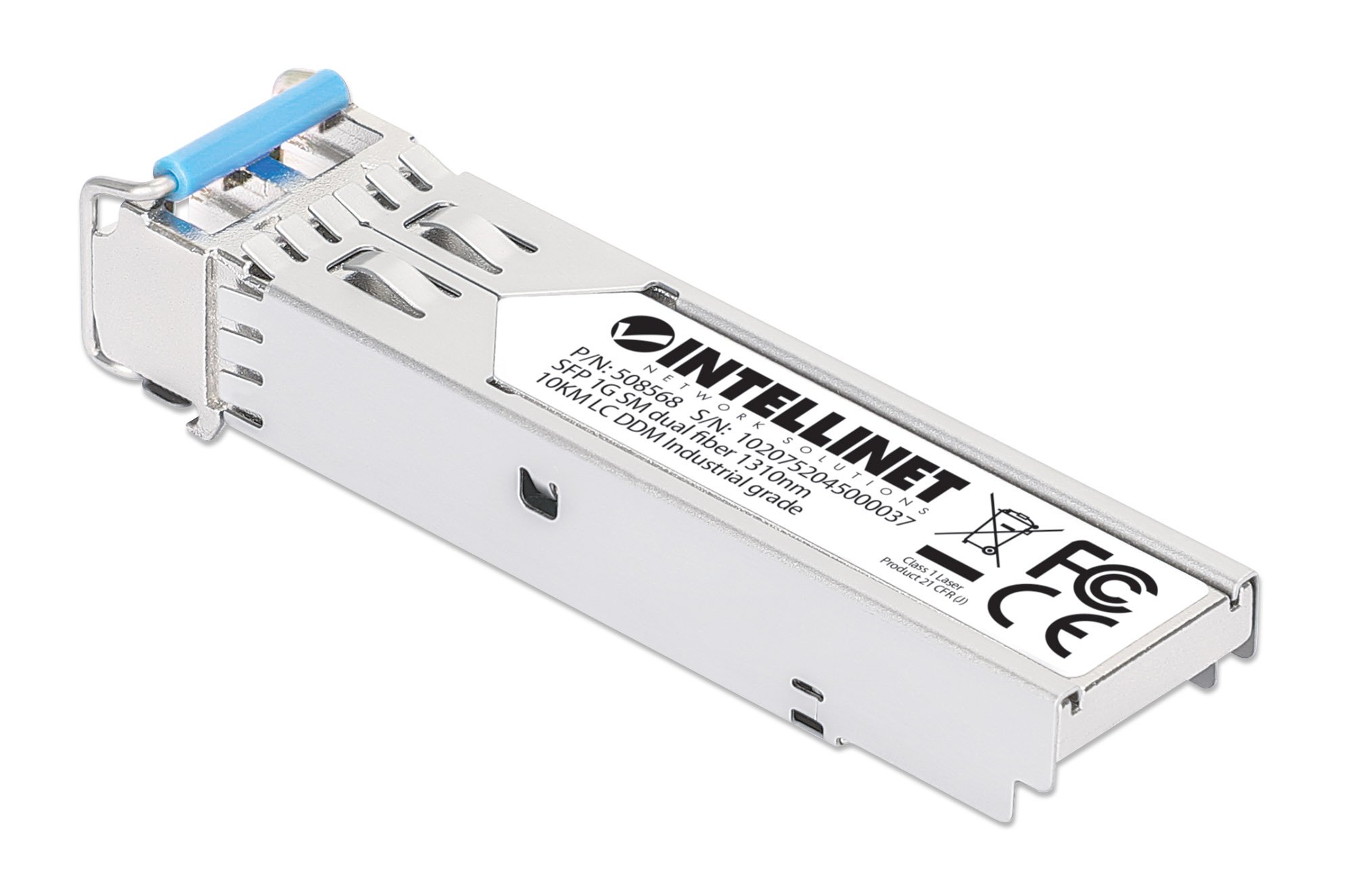 Transceiver SFP Fibra Ottica Monomodale LC Duplex 1000Base-LX INTELLINET - immagine 2