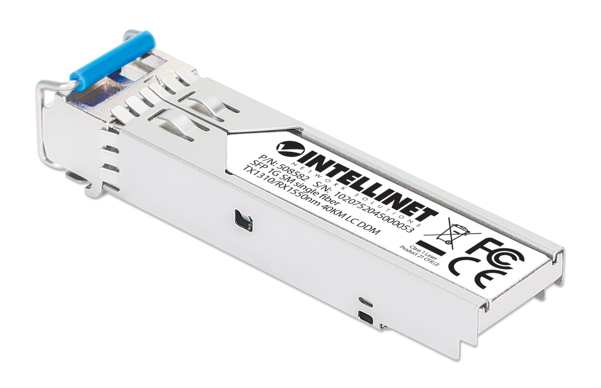 Transceiver SFP Fibra Ottica Monomodale LC 1000Base-BX Bidirezionale WDM INTELLINET - immagine 2