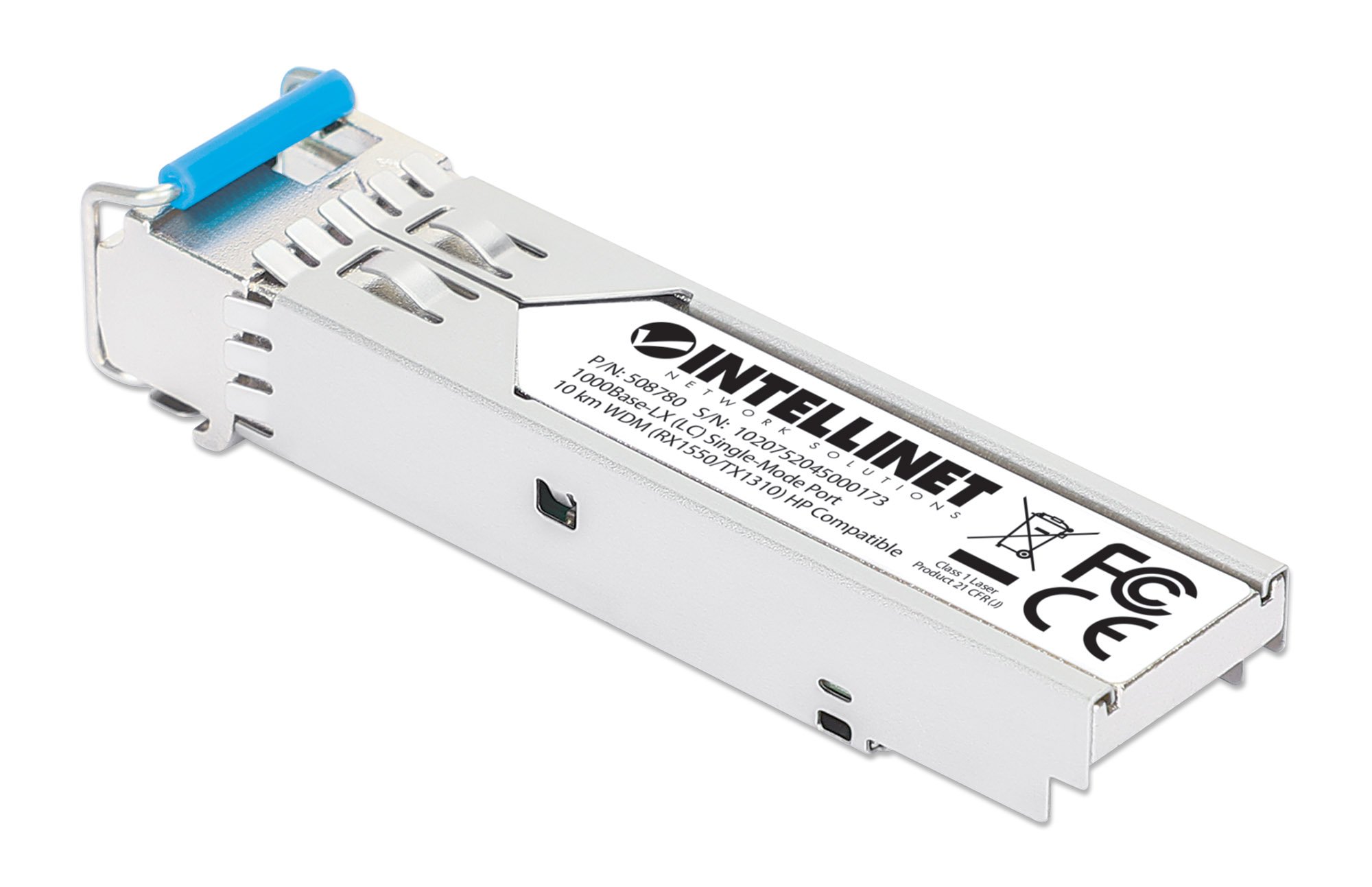 Transceiver Gigabit Fibra Ottica LC WDM Bidirezionale SFP INTELLINET - immagine 2