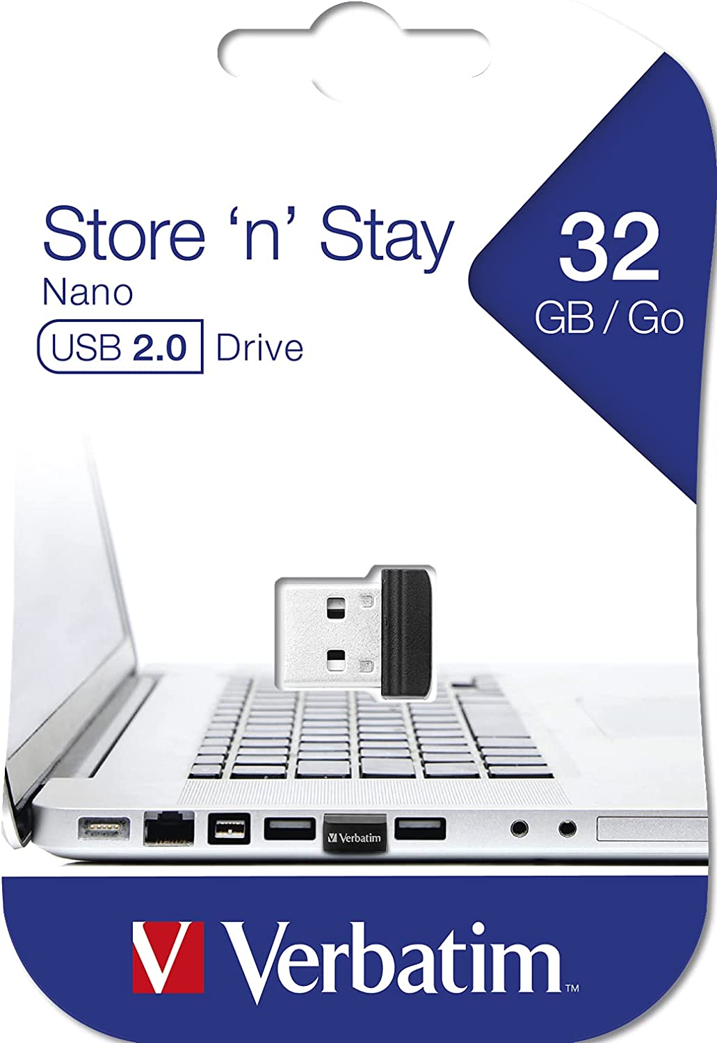 NANO Memoria USB 32GB Nero VERBATIM - immagine 2