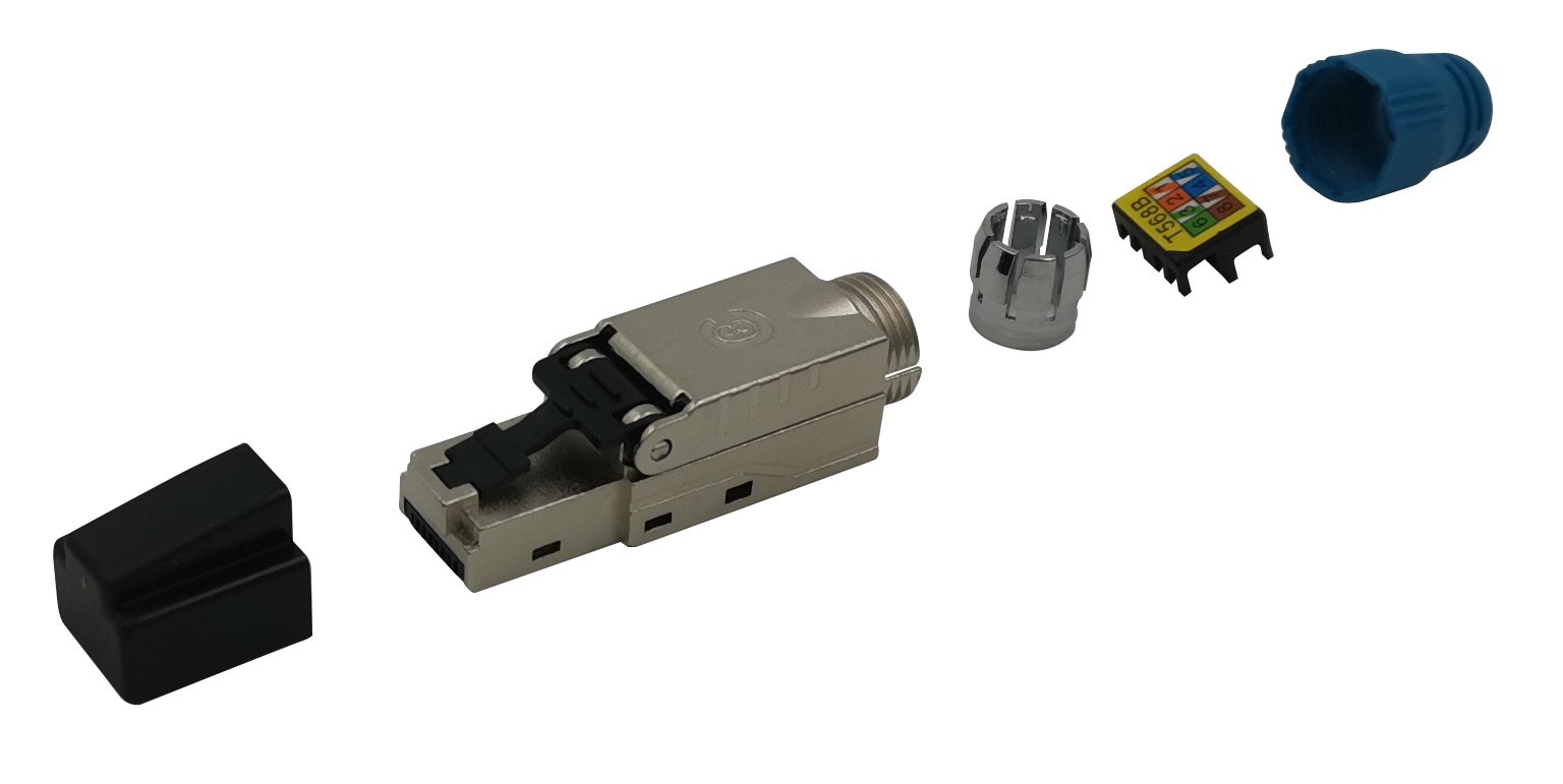 Plug RJ45 Cat.8.1 Schermato STP EconLine TECHLY PROFESSIONAL - immagine 2
