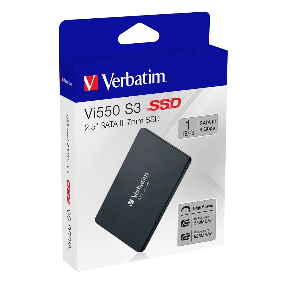 SSD Vi550 S3 2,5'' SATAIII 1TB VERBATIM - immagine 2