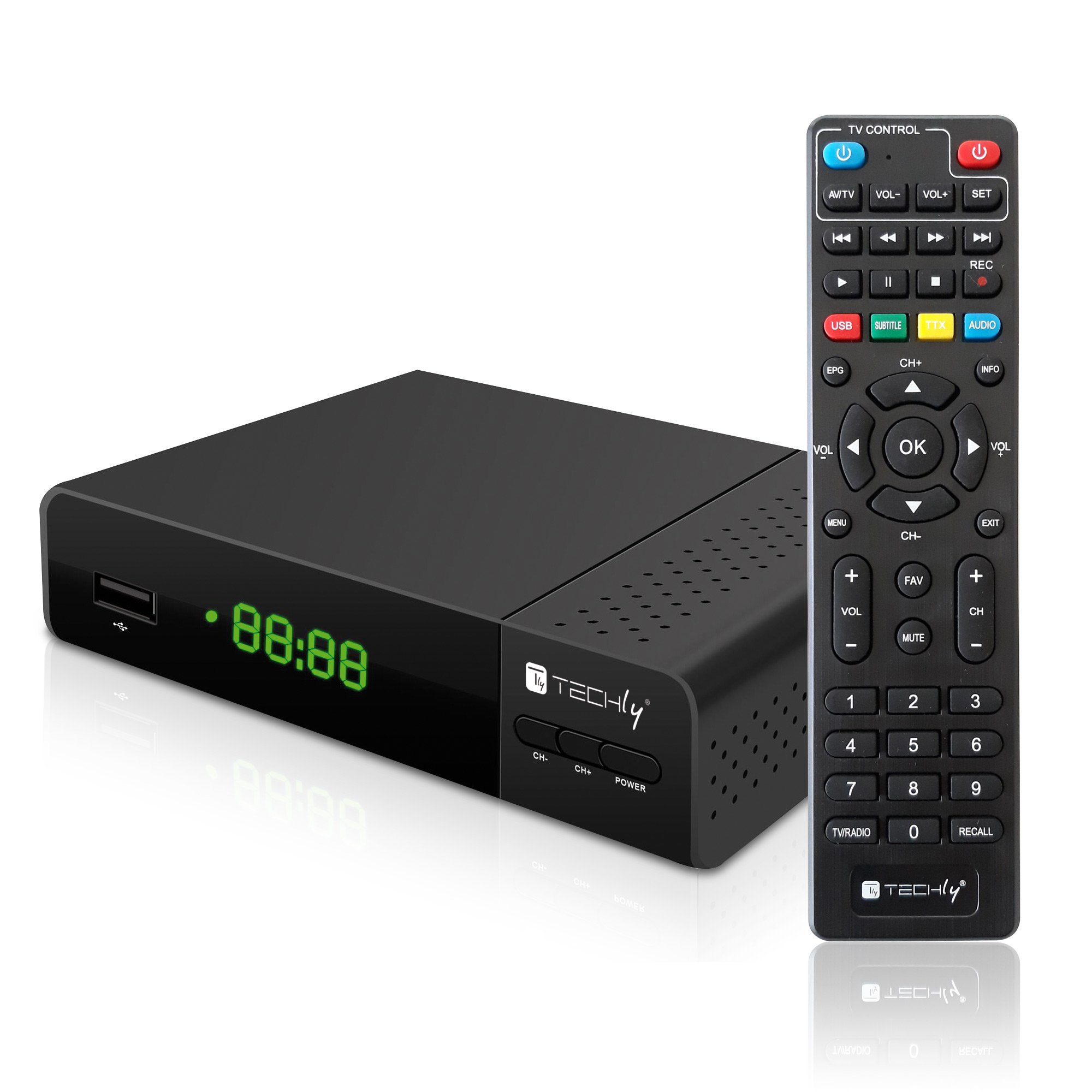 Telecomando Universale Sostitutivo per Decoder Digitale Terrestre TECHLY - immagine 2