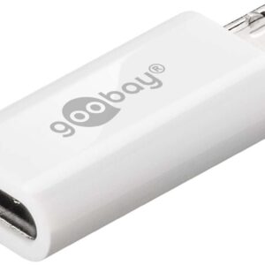 Adattatore Micro USB Maschio a USB-C&trade; Femmina Bianco GOOBAY
