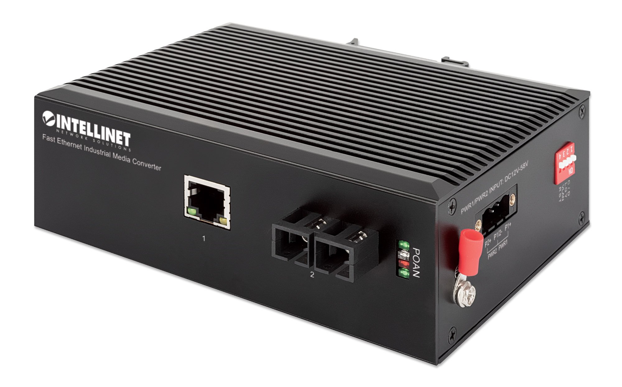 Media Converter Industriale Fast Ethernet 1000Base-SX INTELLINET