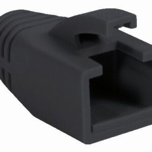Copriconnettore per Plug RJ45 Cat.6 8mm Nero INTELLINET