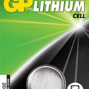 Blister 1 Batteria Litio a Bottone CR2016 GP BATTERIES