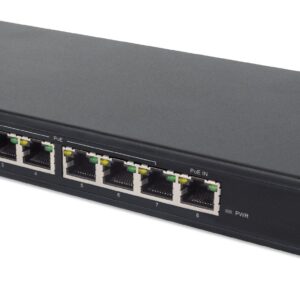Switch PoE+ Gigabit Ethernet a 8 porte con passthrough PoE INTELLINET