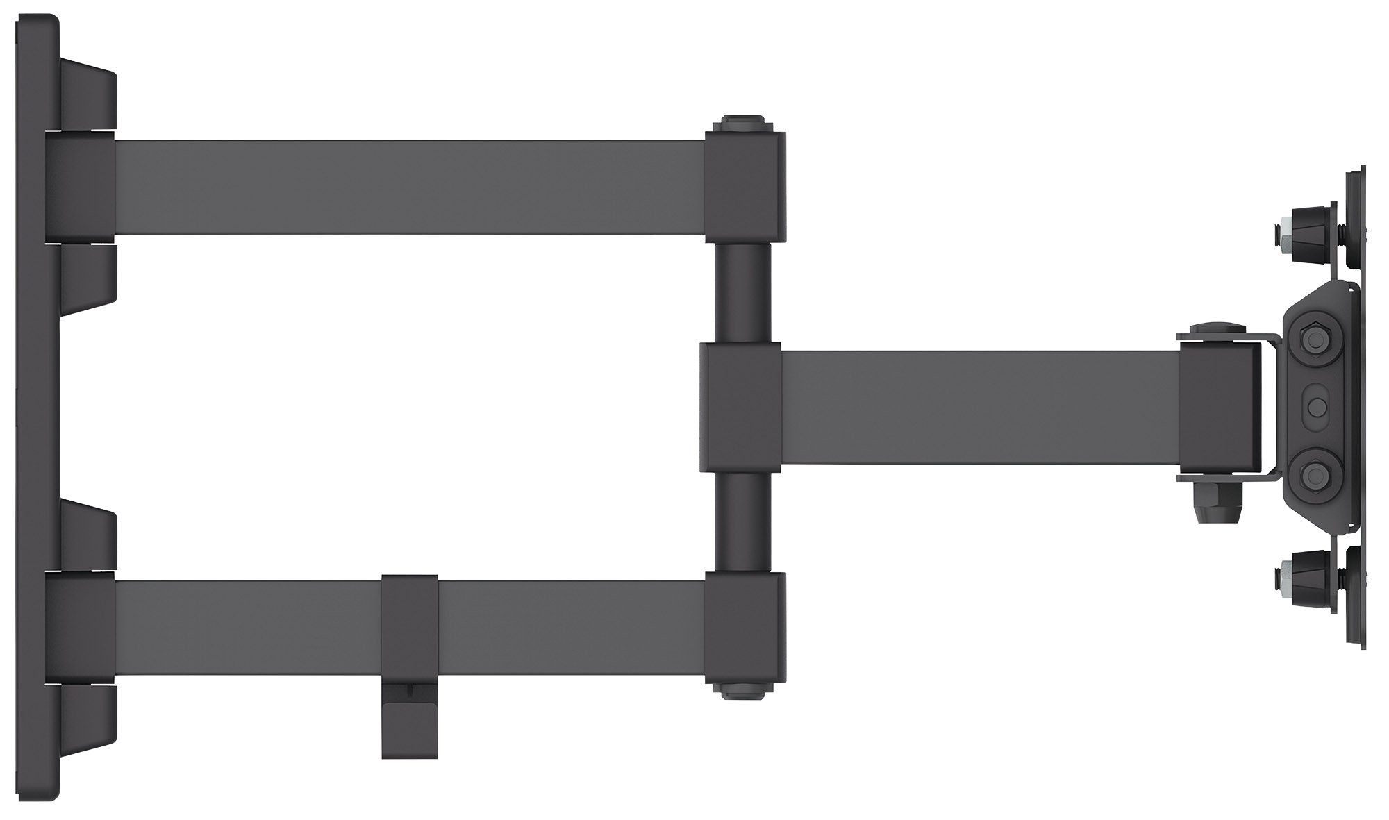 Staffa a Muro per LCD 13-27'' Universale e Snodabile MANHATTAN - immagine 4