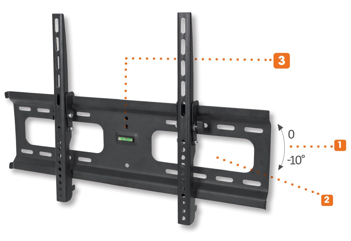Supporto a Muro Universale Inclinabile per TV 37-70'' MANHATTAN - immagine 5