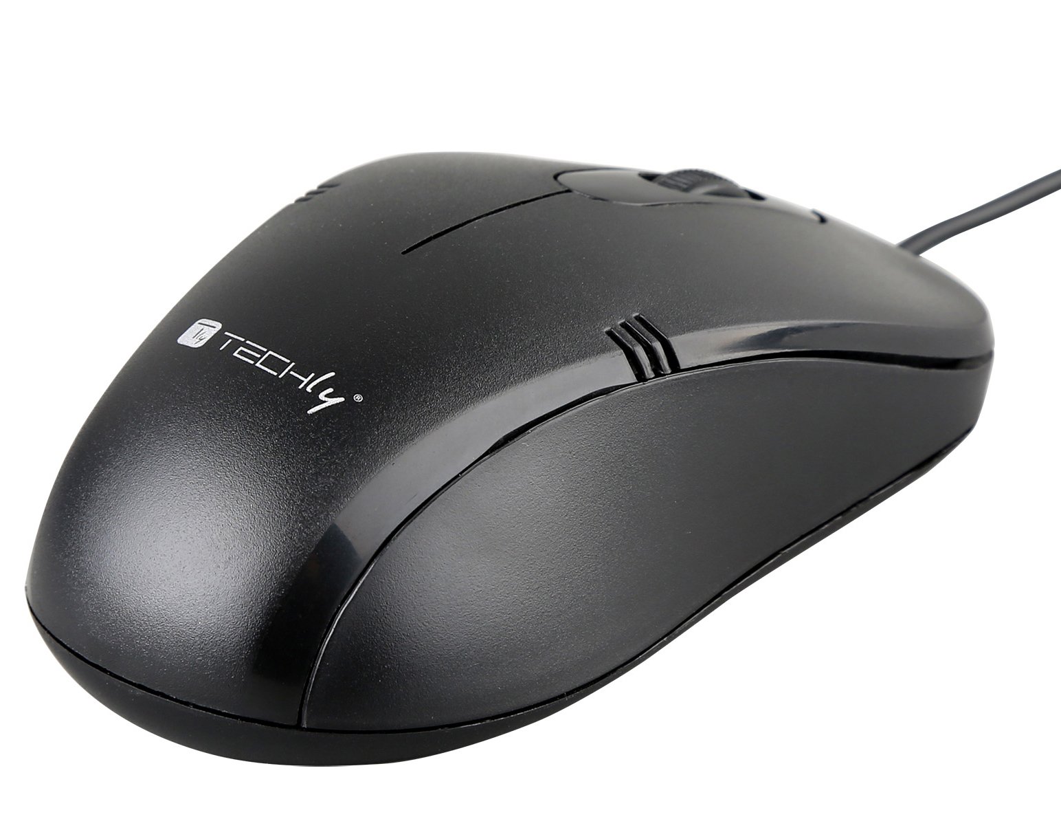 Mouse Ottico Standard USB 1000dpi Nero TECHLY - immagine 4