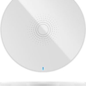 Caricabatterie Wireless Fast Qi Stand 5W Bianco GOOBAY