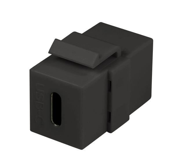 Connettore Keystone USB-C™ F/F 17,2 mm Nero LOGILINK