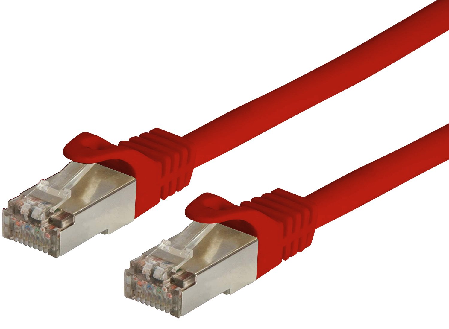 Cavo di Rete Patch in Rame Cat. 6A SFTP LSZH 5 m Rosso TECHLY PROFESSIONAL