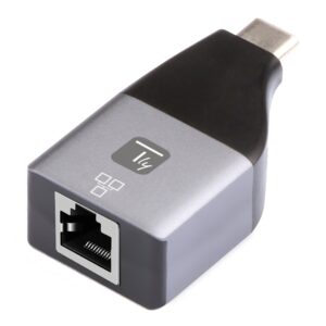 Adattatore Convertitore da USB-C&trade; a RJ45 Ethernet Gigabit LAN 1000Mbps TECHLY