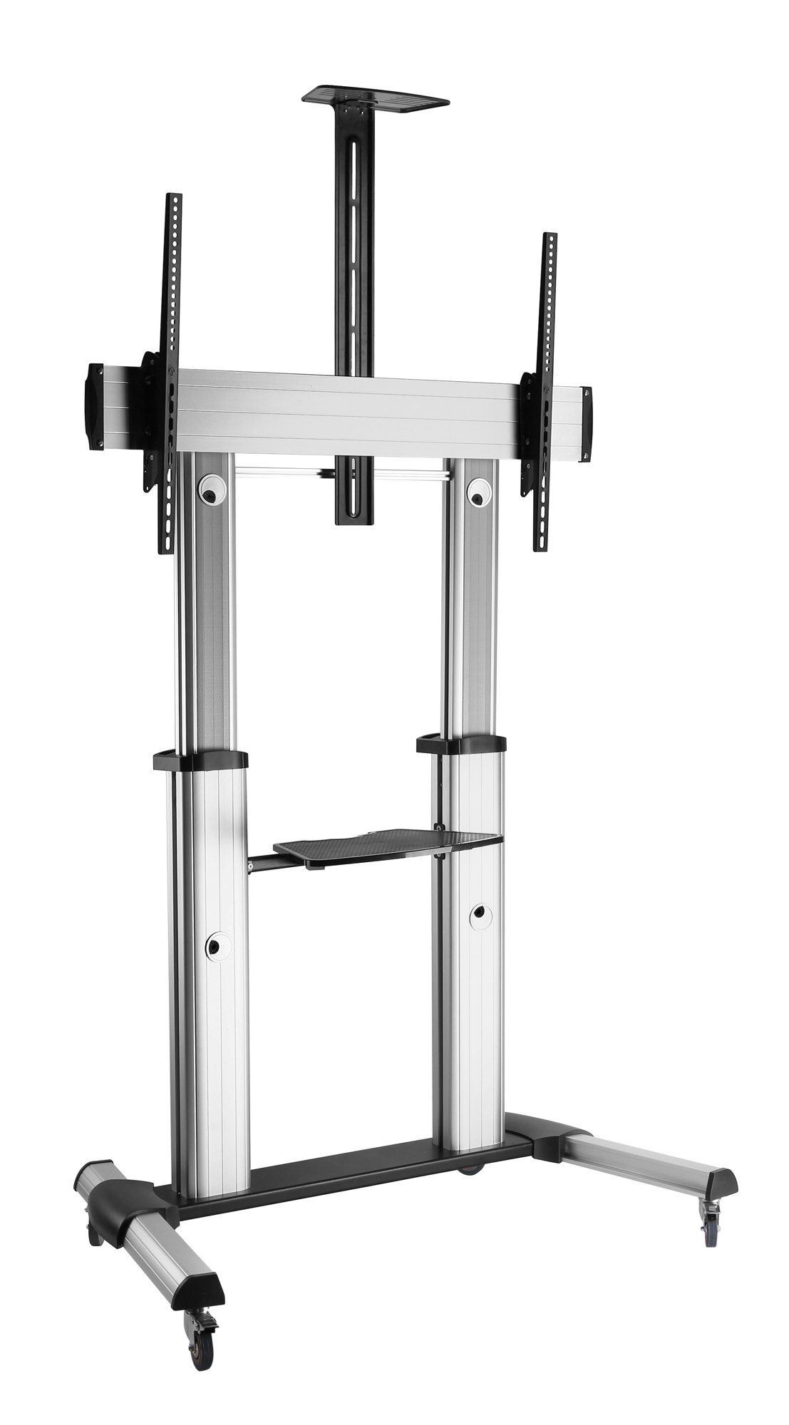 Supporto mobile da pavimento per TV Ultra larghe 60-100'' TECHLY