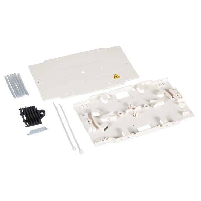 Sistema completo con vassoio portagiunti per connessioni fibra ottica a fusione OEM