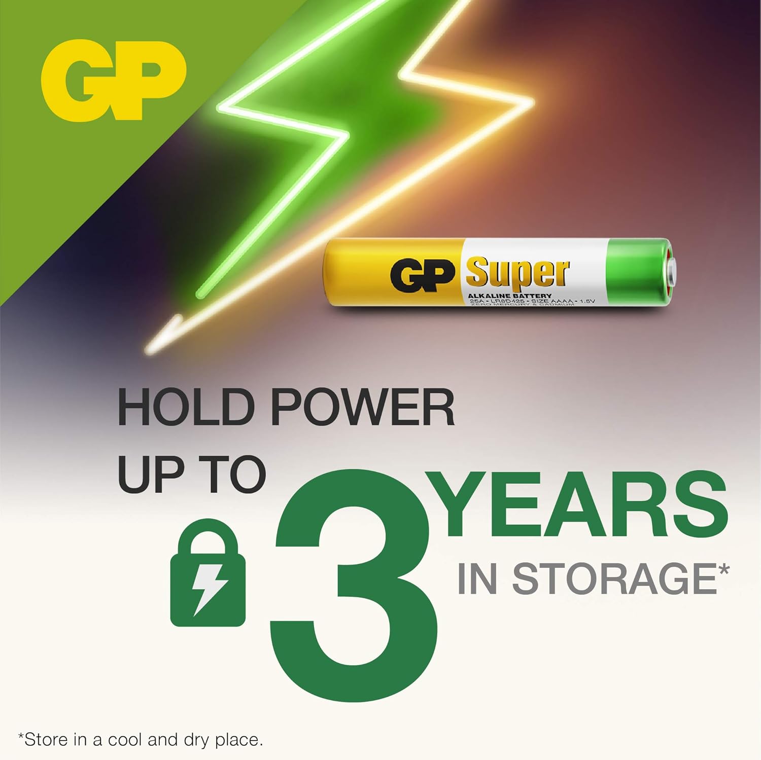 Blister 2 Batterie AAAA Mini Stilo GP Super GP BATTERIES - immagine 4