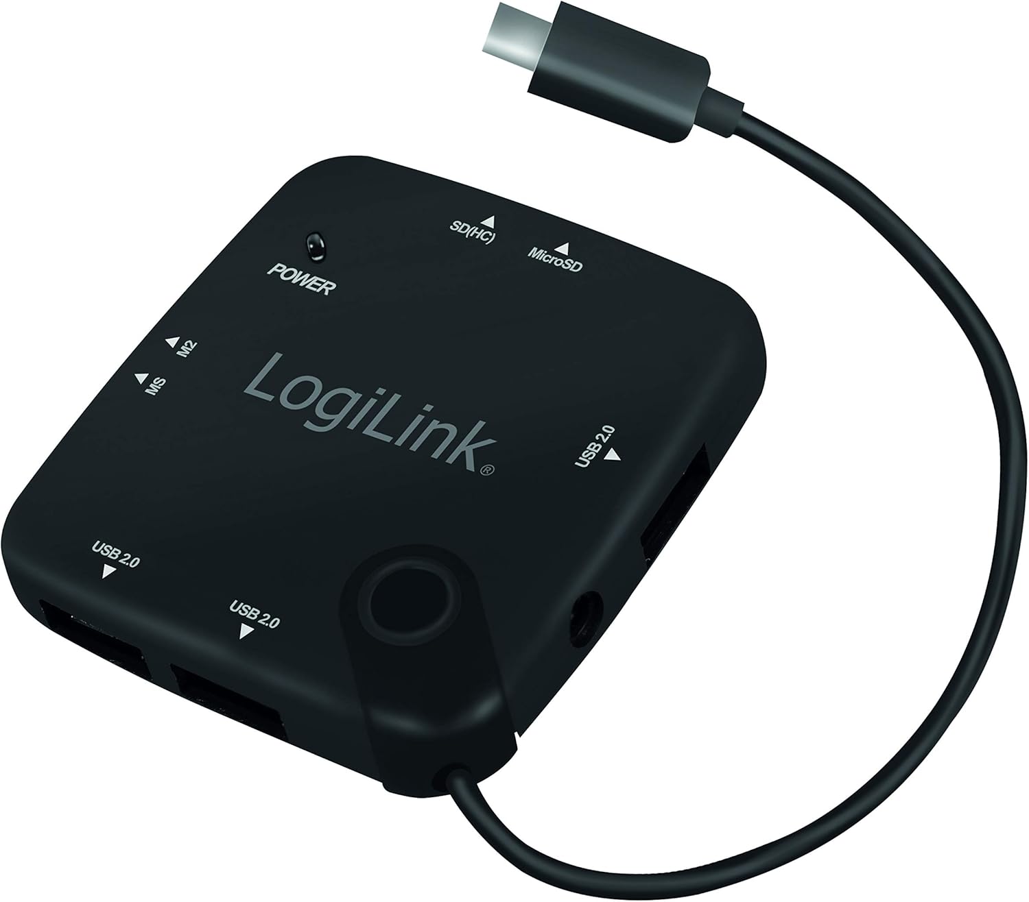 HUB Multifunzione On-The-Go Micro-USB e Lettore di Schede LOGILINK - immagine 3