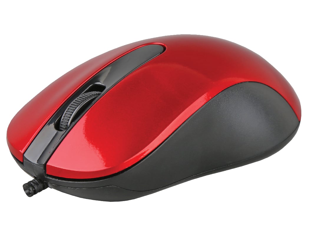 Mouse Ottico 3D USB 1000dpi M-901 Rosso SBOX - immagine 3