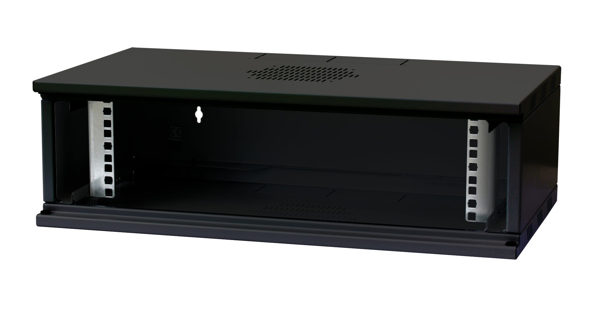 Armadio Rack 19'' a Muro 3U prof. 320 Nero Assemblato TECHLY PROFESSIONAL - immagine 3