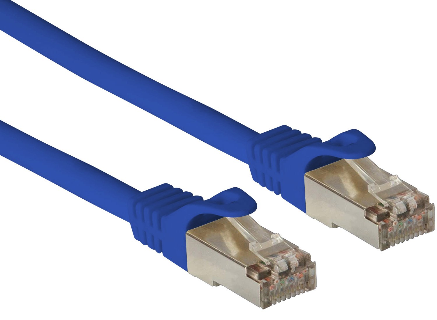 Cavo di Rete Patch in Rame Cat. 6A SFTP LSZH 10 m Blu TECHLY PROFESSIONAL - immagine 2