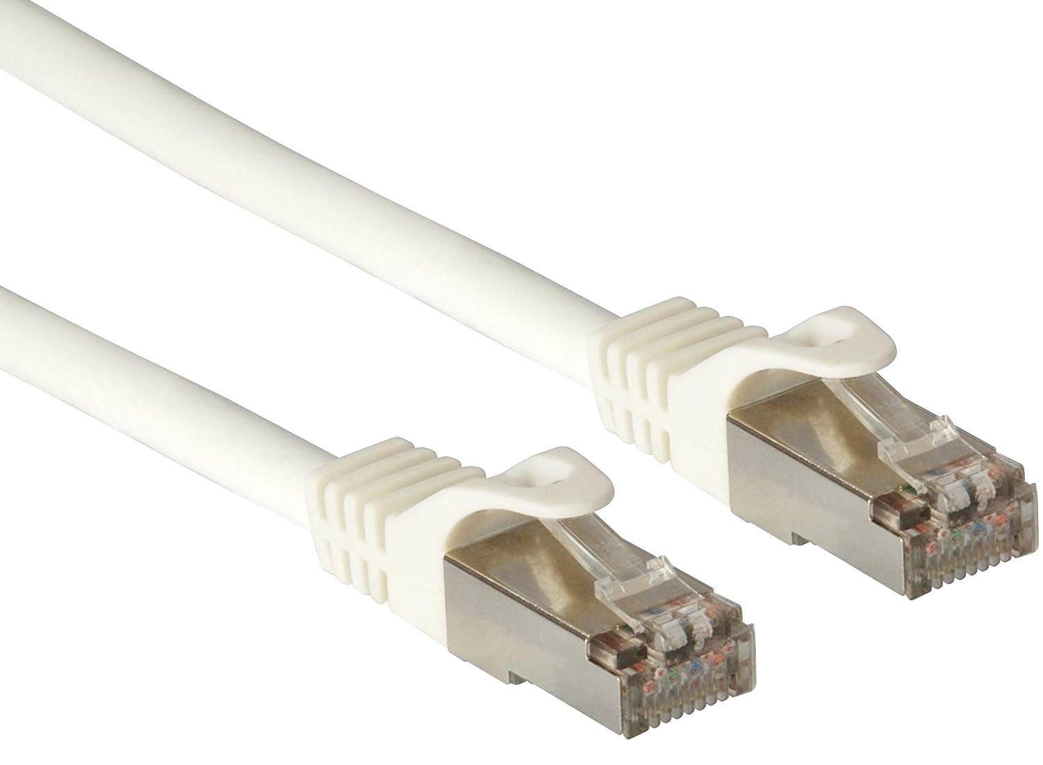 Cavo di Rete Patch in Rame Cat. 6A SFTP LSZH 15 m Bianco TECHLY PROFESSIONAL - immagine 2