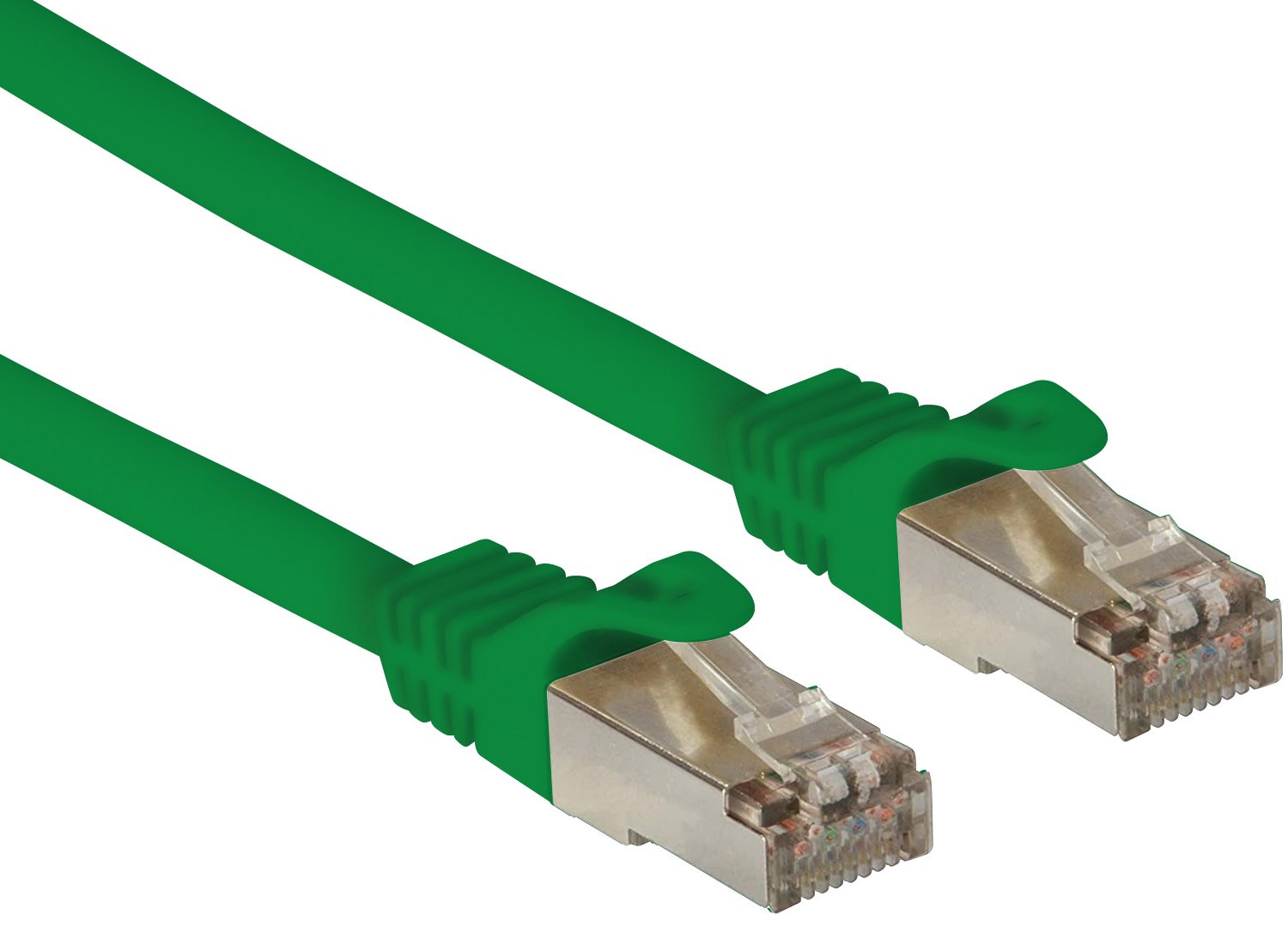 Cavo di Rete Patch in Rame Cat. 6A SFTP LSZH 5 m Verde TECHLY PROFESSIONAL - immagine 2