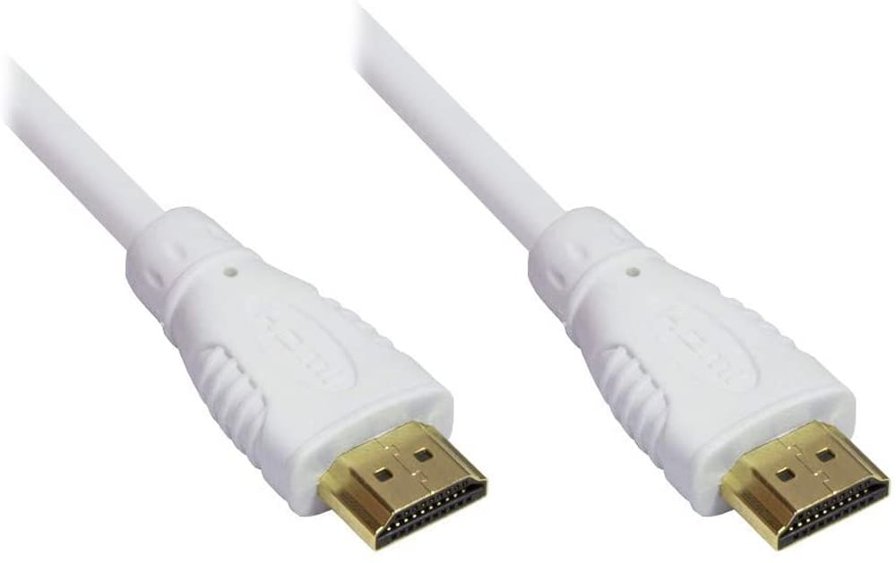Cavo High Speed HDMI™ con Ethernet 1.5 metro Bianco TECHLY - immagine 2