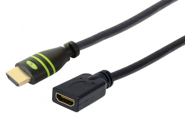 Cavo Prolunga HDMI™ High Speed con Ethernet 4K 30Hz M/F 1,8 m TECHLY - immagine 3