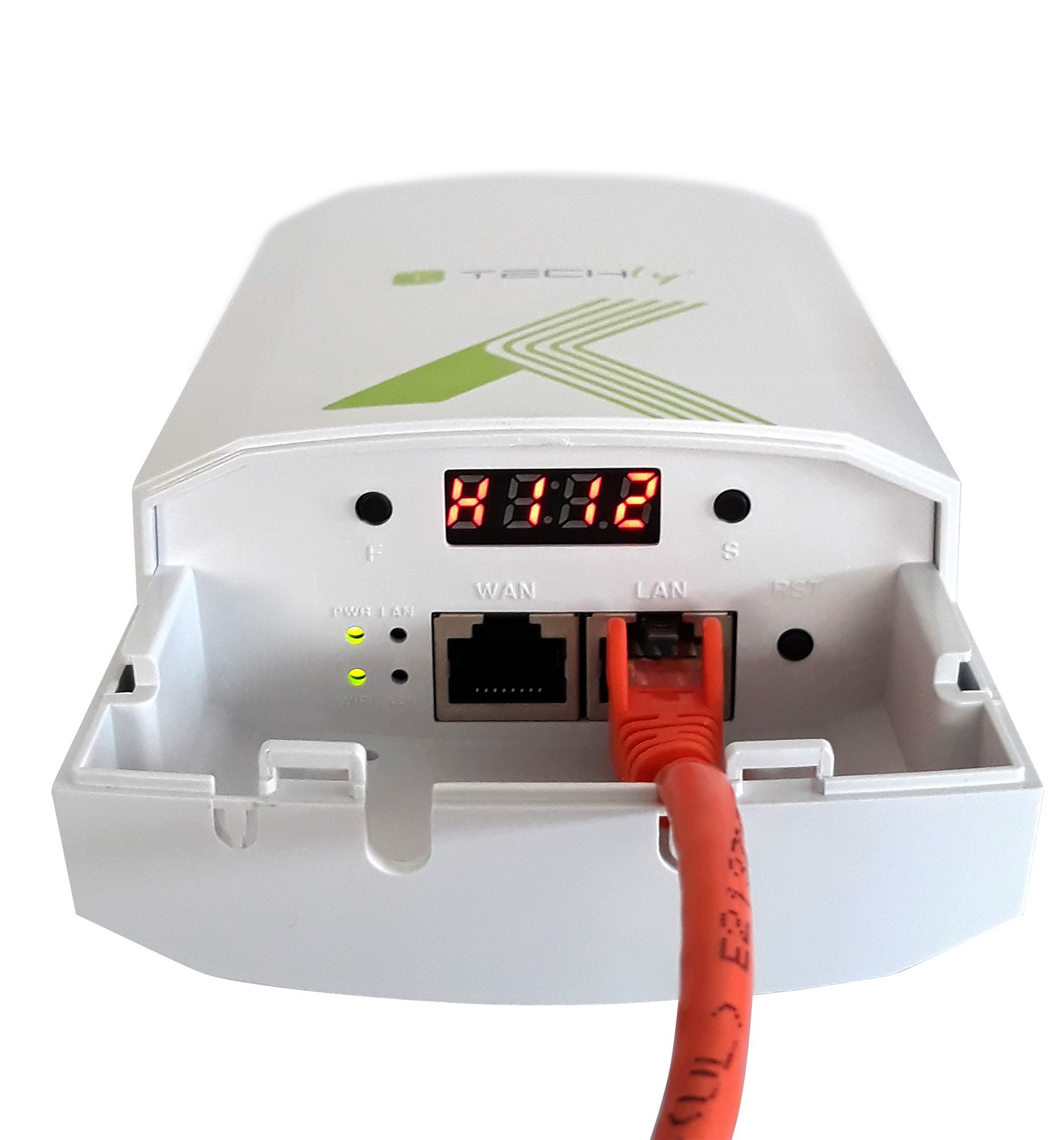 CPE Punto-Punto 300Mbps a 2.4GHz 8dBi TECHLY - immagine 3