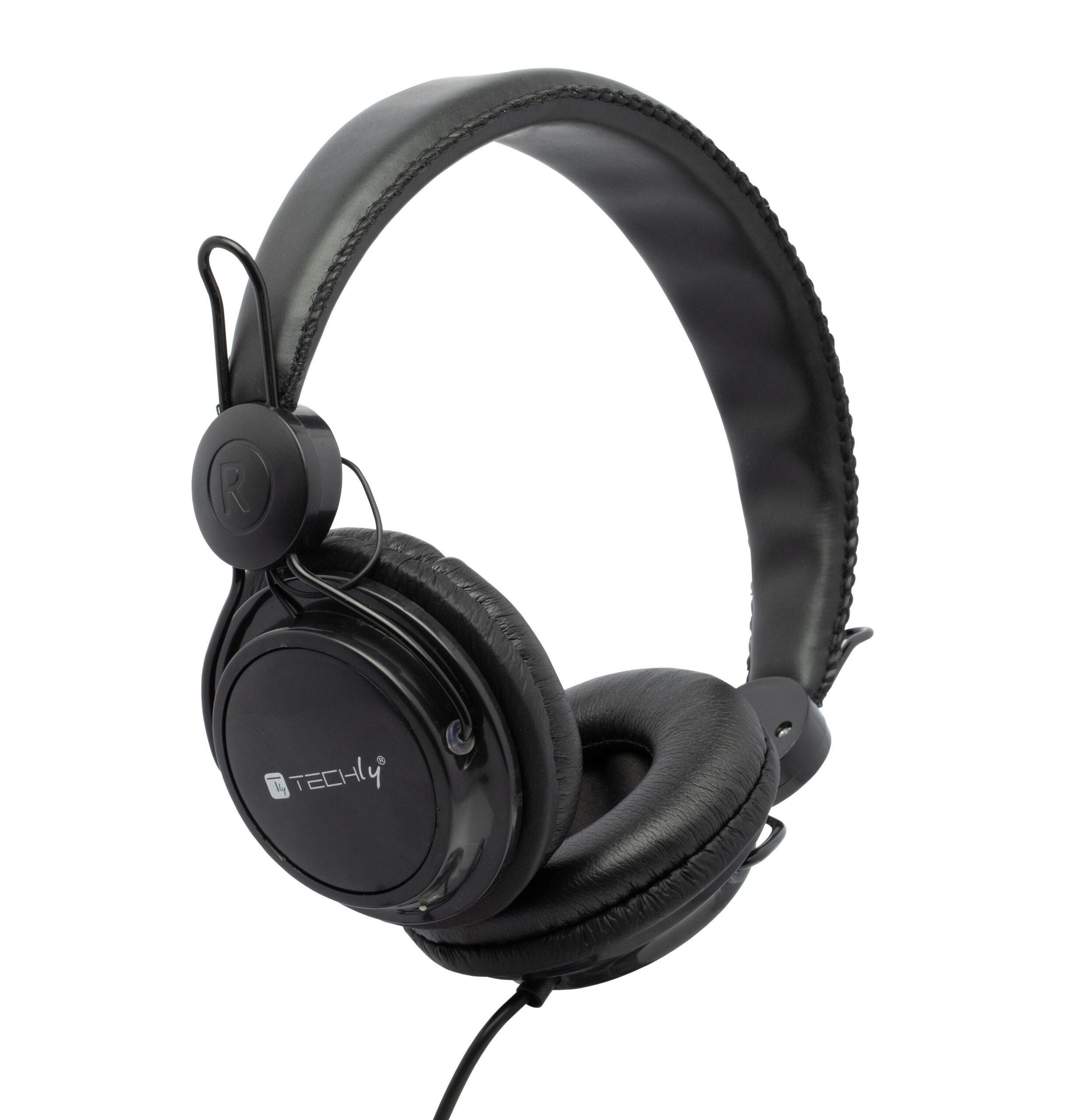 Cuffia Stereo con Auricolari ed Archetto Imbottiti TECHLY - immagine 3