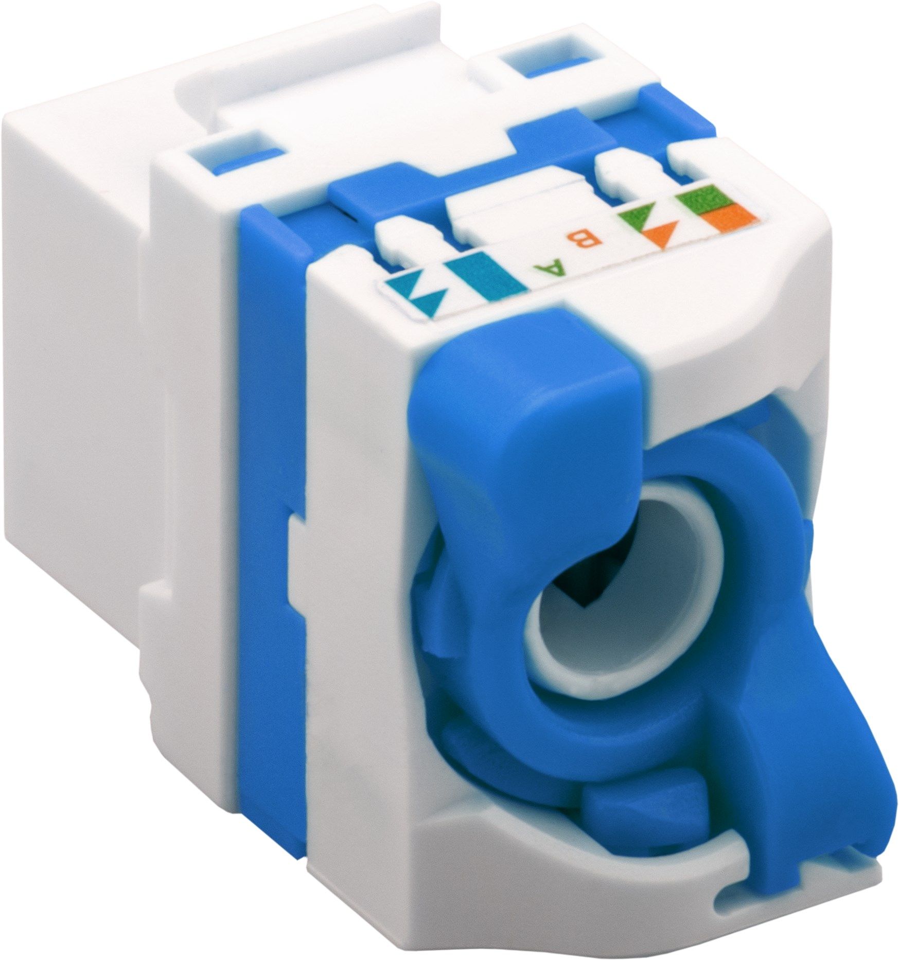 Frutto Keystone RJ45 Cat.6 UTP Tooless TECHLY PROFESSIONAL - immagine 3