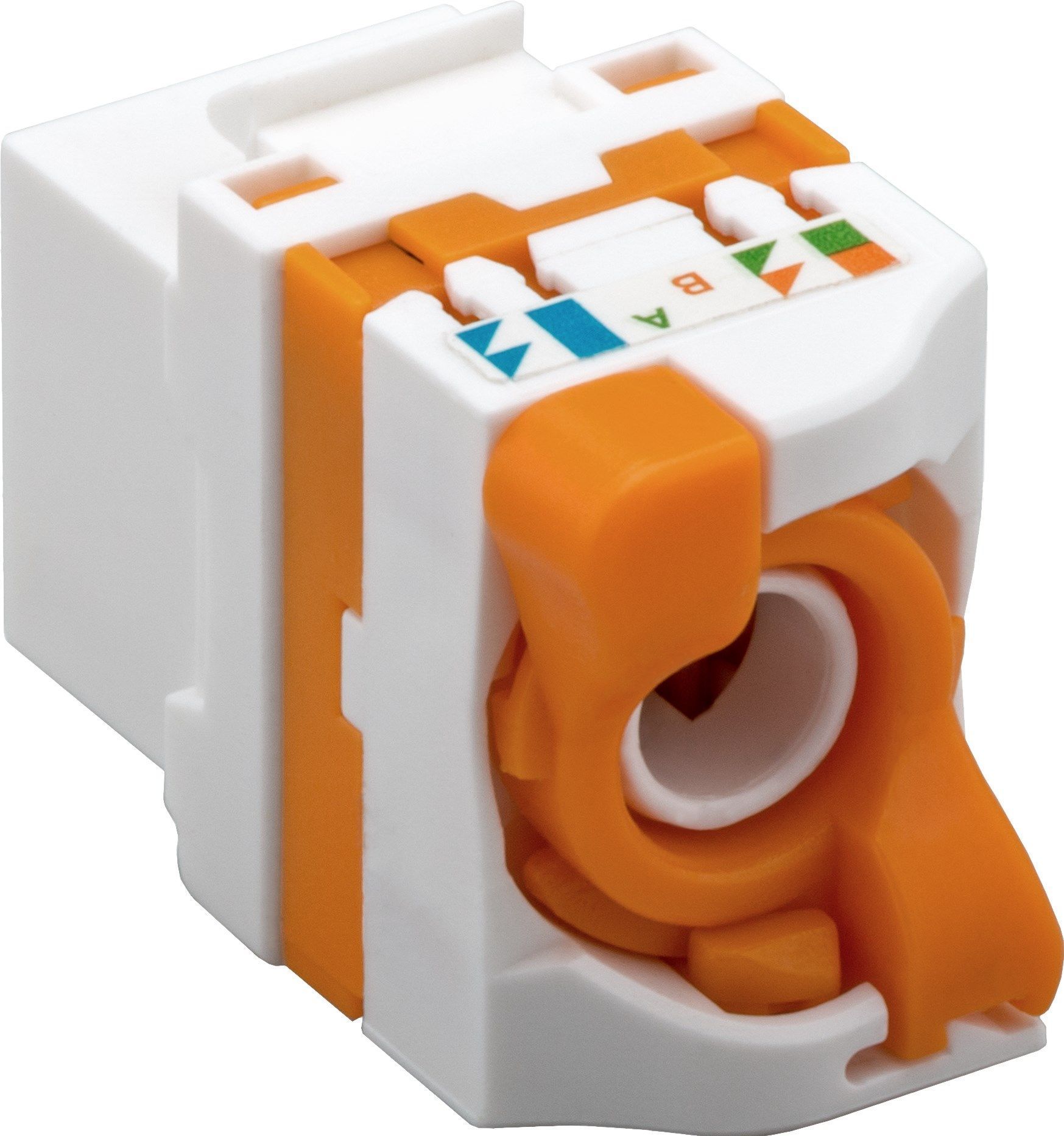 Frutto Keystone RJ45 Cat.6A UTP Tooless TECHLY PROFESSIONAL - immagine 3
