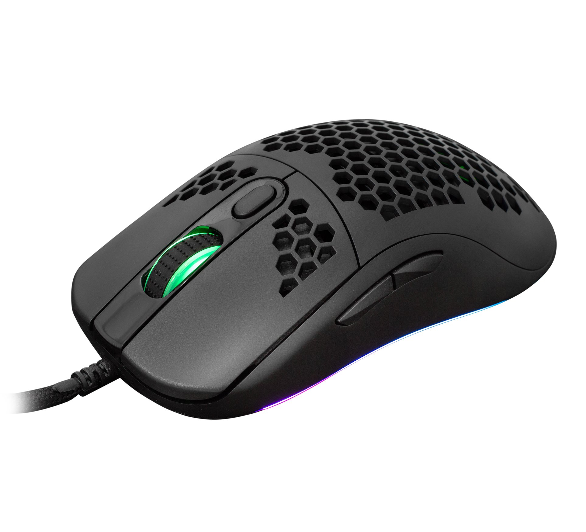 Gaming Mouse Galahad RGB 6D 6400 dpi nero WHITE SHARK - immagine 3