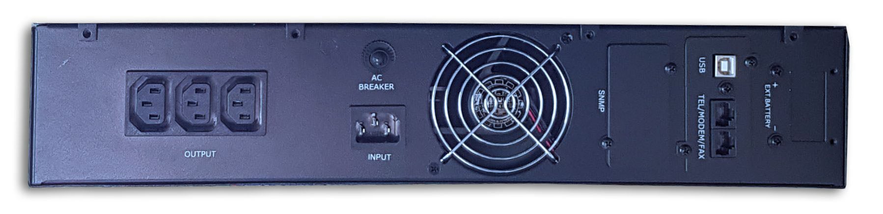 Gruppo di continuità 1000VA 800W Line Interactive Onda Sinusoidale Tower/Rack TECHLY PROFESSIONAL - immagine 3