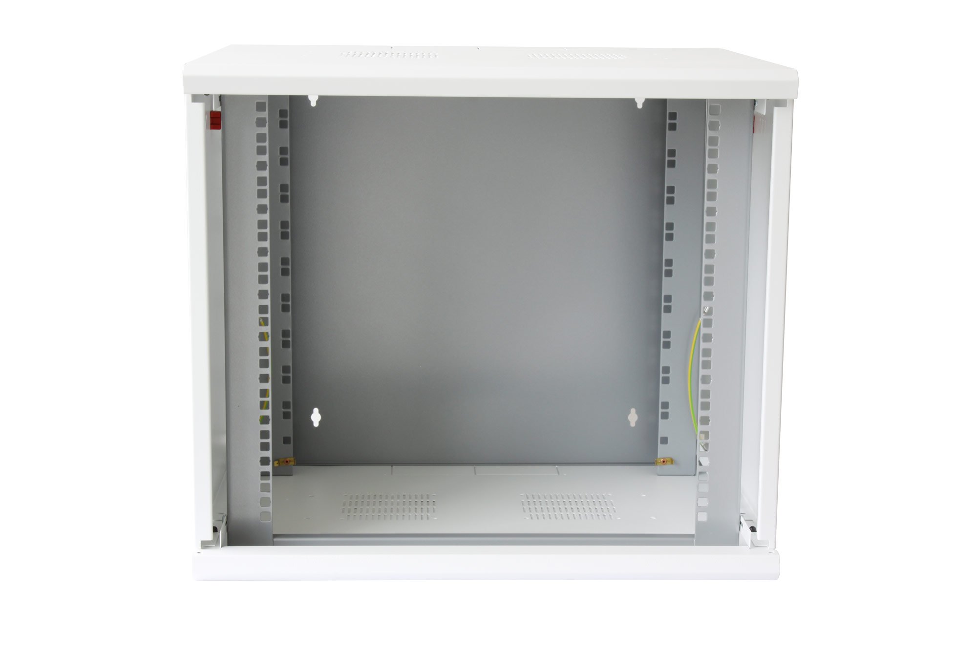 Armadio Rack 19'' a muro 10 unità sezione unica prof. 500mm Bianco TECHLY PROFESSIONAL - immagine 3